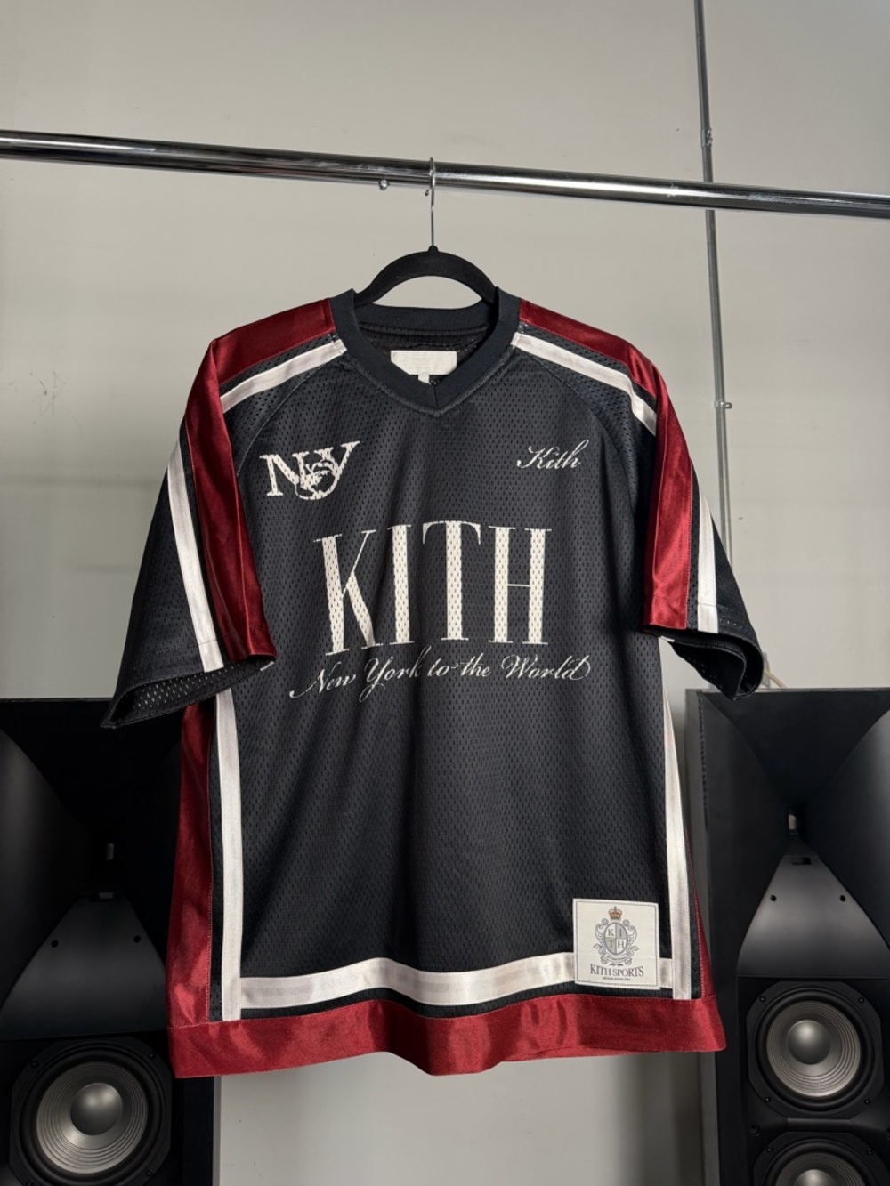 KITH Mesh Leon Jersey “Black”